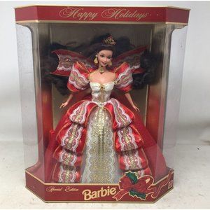 Happy Holidays Special Edition 1997 Mattel Barbie Doll New in Box